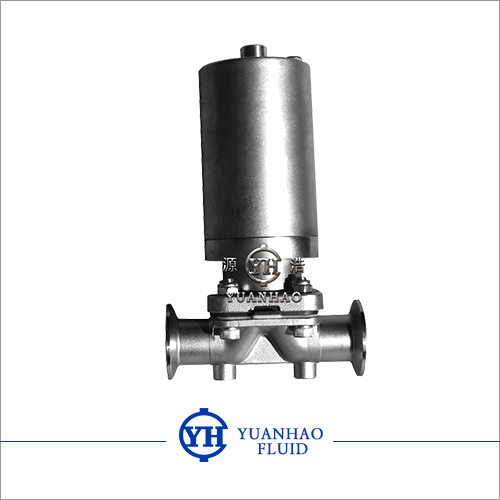 氣動隔膜閥（不銹鋼頭） 衛生級氣動隔膜閥 Pneumatic diaphragm valve